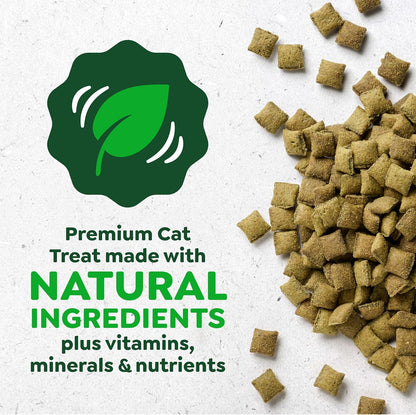 Greenies Feline SMARTBITES Healthy Skin and Fur, Chicken and Salmon Flavors, All Bag Sizes